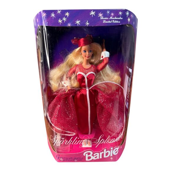 Sparkling Splendor Barbie Doll Service Merchandise Limited Ed 1993 Mattel #10994 - Picture 2 of 7